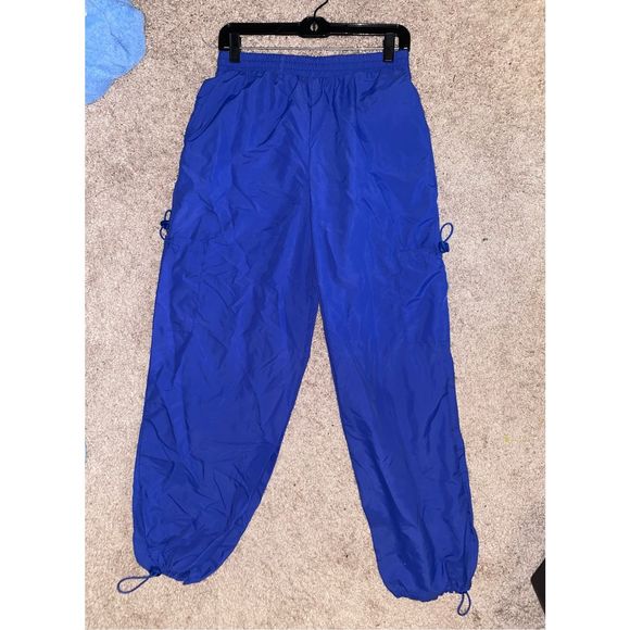 Urban Renewal NWT Made In The USA Nylon Balloon Pant- Blue, Size Medium, MP $79 - Picture 12 of 12